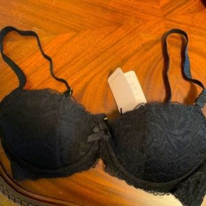 Black agent provocateur lace bra